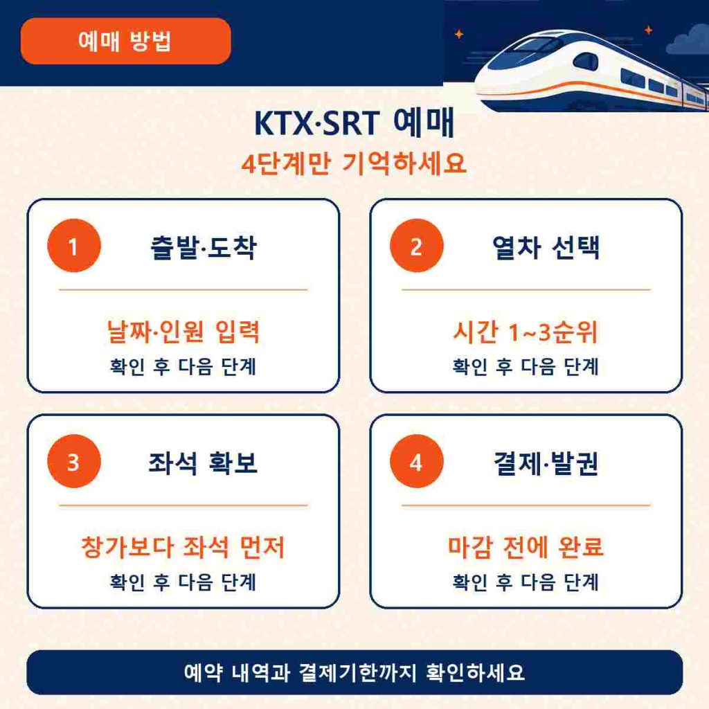 2026 KTX 추석 기차표