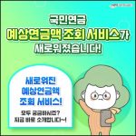 국민연금 예상수령액