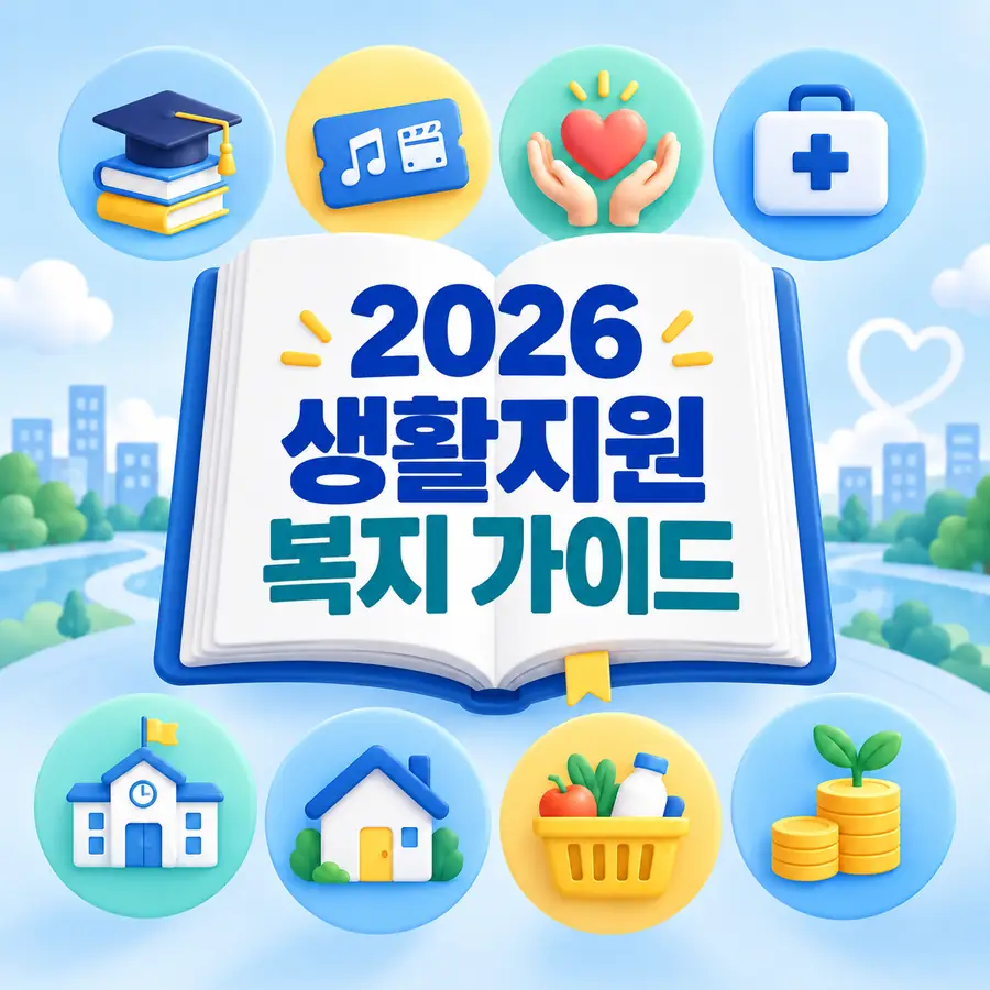 2026 생활지원 복지 지원금 가이드